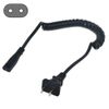 Guy-Tech 2 Prong Plug Cord Lead Cable Replacement for Flyco Shaver FS820 FS822 FS823 Lead Cable
