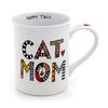Our Name is Mud “Cat Mom” Porcelain Mug, 16 oz.