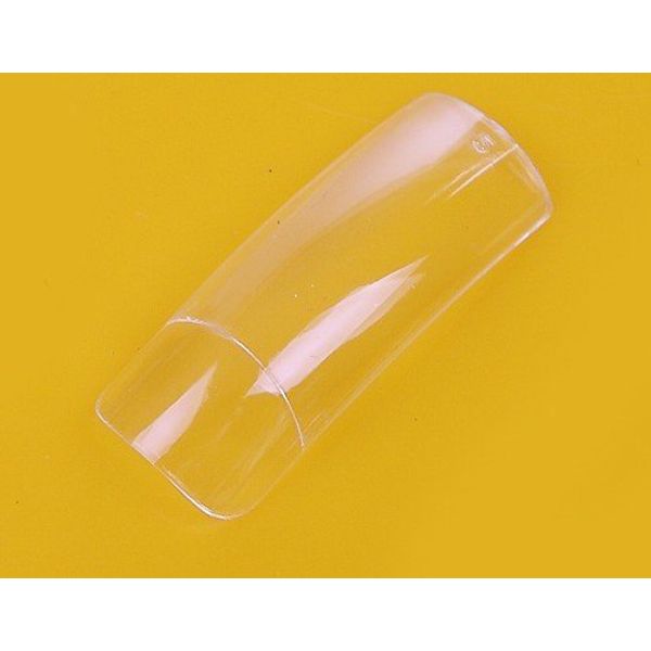 500 Clear False Nail HALF Style FULL WELL Acrylic Artificial Art Nails