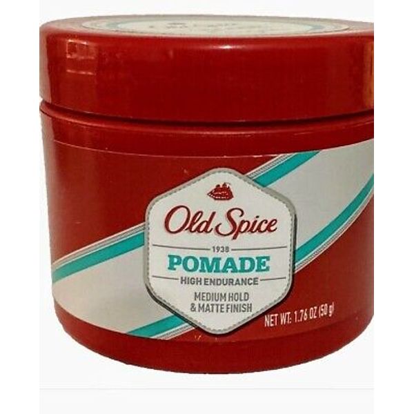 Old Spice HIGH ENDURANCE Pomade MEDIUM HOLD & MATTE FINISH  1.76 oz Sealed!!!