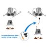 NICOR Lighting DCR41061205KAC LED Downlights, Aged Copper