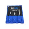 US Pro 3pc Diagonal Side Cutting Plier Set 6", 8", 10" 1820