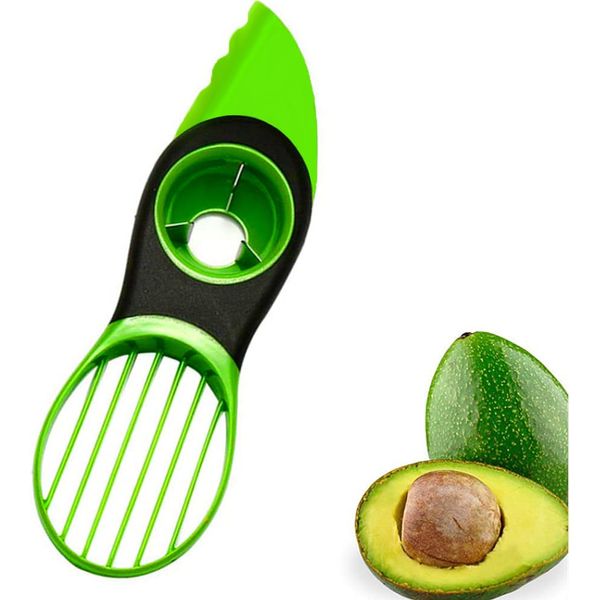 Avocado Cutter Slicer，3 in 1 Avocado Slicer，Multifunctional Avocado Peeler Knife Avocado Cutter Tool，Cutter,Pitter,Scooper Kitchen Tool