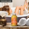 Orange Bath Salts w/Natural Orange Essential Oil 21.16 Oz - Good for Beauty - Bathing - Body Care - Wellness - Spa - Bath
