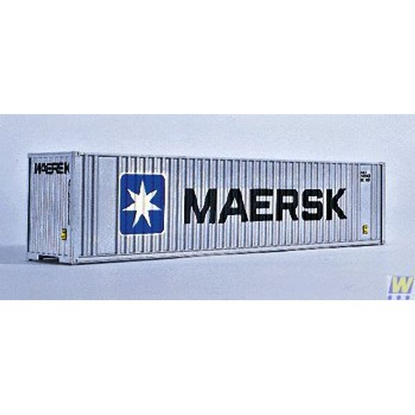 Walthers N Scale 40' High-Cube Intermodal Shipping Container Maersk by Walthers Cornerstone