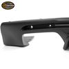 Fits 16-24 Chevy Camaro Rear Bumper Lip Diffuser Quad Exhaust Tip Matte Black PP