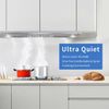 36" Built-in Range Hood Kitchen Insert Vent Stainless Steel 800CFM 3-Speed New