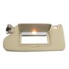 New Sun Visor With Makeup Mirror Light Driver Side Beige For 2014 Nissan Altima