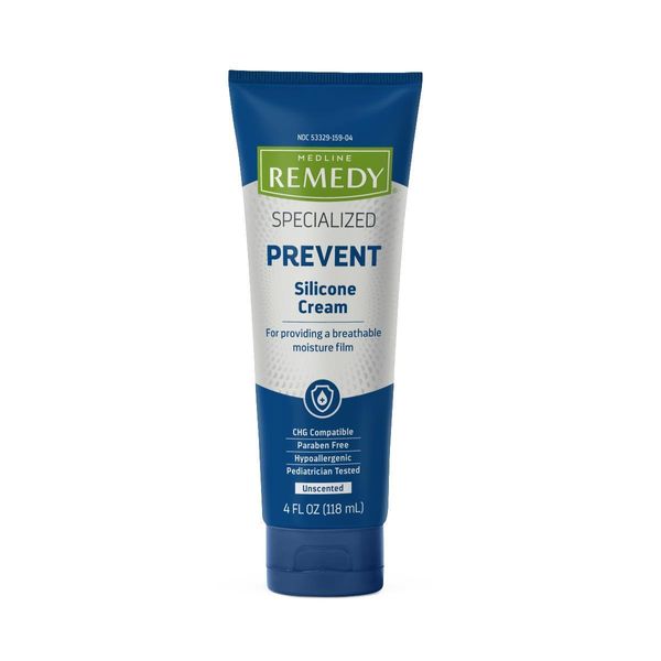 Medline Remedy Specialized Prevent Silicone Cream  - 4 OZ TUBE (MSC092564)