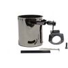 Motorcycle Handlebar Cup Holder-Black Chrome -Universal