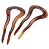 France Luxe Large Hair Pin Pair - Tortoise