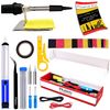 Soldering Iron Kit Weller Tool Adjustable Temperature Desoldering Pump 60W