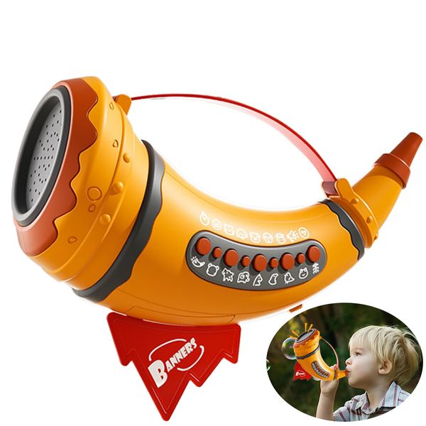 Wowok 2 Modes Animal Hoot Caller, Outdoor Nature Exploration Toy for Kids Ages 4-8, More Than 30 Sounds Effects, Funny 5 Levels of Light Brightness Challenge, Sports & Outdoors Toys for Ages 5-7 3-5