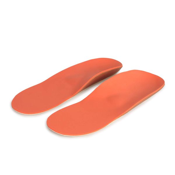 Memo Full Orange Arch Support Insoles Heel and Metatarsus Supination, 29 (12 Little Kid)