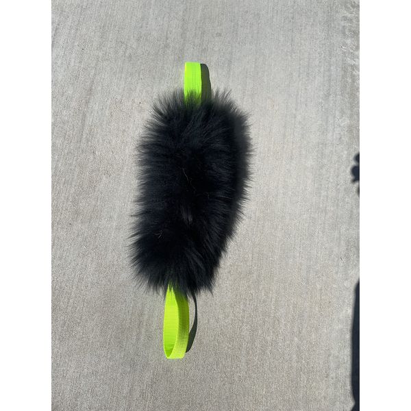 Alaska Leather Soft Bite (Dog Tug) (Black)