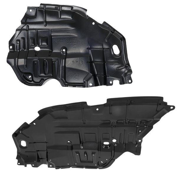 Left & Right Side Engine Splash Shield For 2012-2014 Toyota Camry Set of 2
