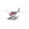 Fascinations Metal Earth CESSNA 182 FLOATPLANE 3D Laser Cut Model Kit MMS111