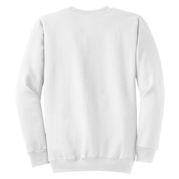 Port & Company - Core Fleece Crewneck Sweatshirt M White