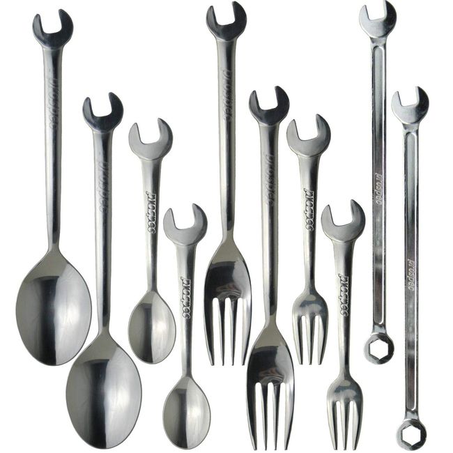 Nagao 10 Piece Prospec Dinner Cutlery Set, Made in Japan