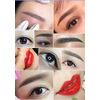 50PCS Finest 0.18mm U18 18 Pin U Sharp Microblading Needles Eyebrow Tattoo Needles Permanent Makeup Micro Blade