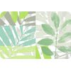 Venilia Leaves Printed Placemat Dining Placemat Dining Table Mat Rectangular 4 Piece 45x30cm 59105