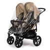 For Your Little One Side by Side Raincover Compatible with Bugaboo Donkey Twin