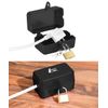 AGT Plug lock: set of 4 lockable power plug protection box with padlock (plug safe, plug lock, washing machine, socket)