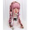 Harajuku Patson, Full Wig, Mixed Color, Loose Wave, Lolita Style, Colorful, Gradient, Cute, 27.6 inches (70 cm), love pink, Free Size
