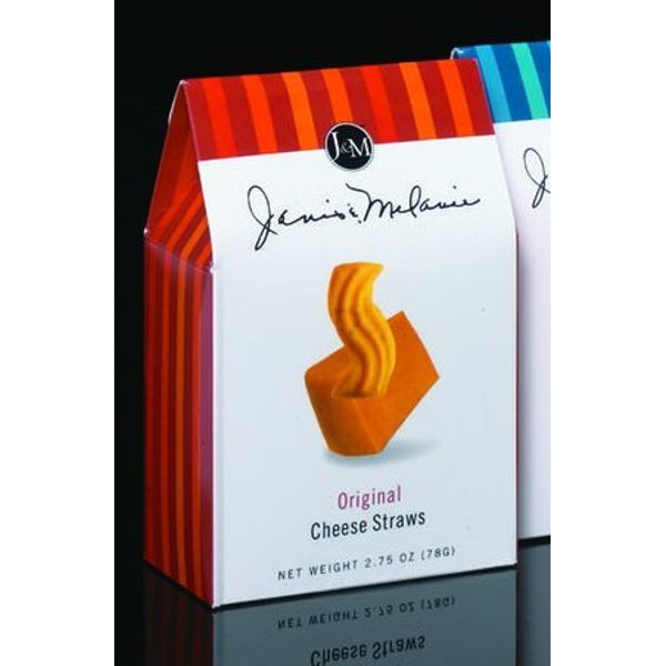 J&M Foods Original Cheese Straws, 2.5 Ounce