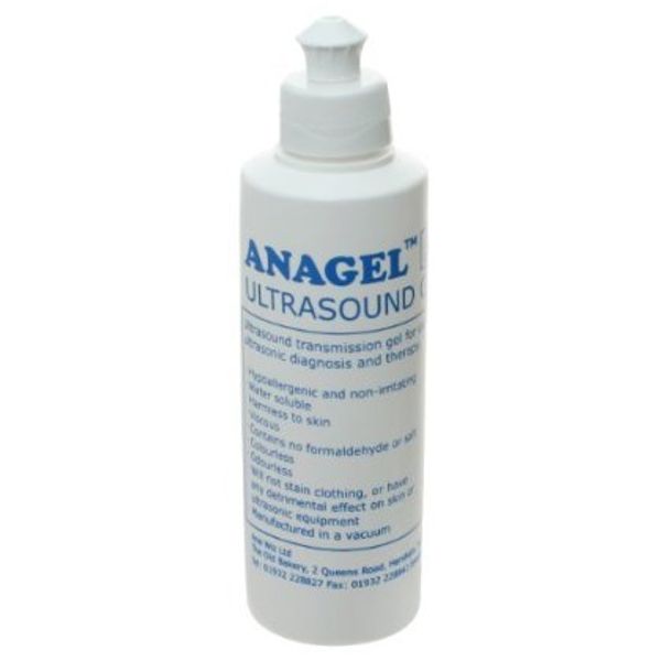 Anagel Ultrasound Gel Bottle 250ml (Pack of 2)