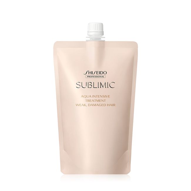 Subrimic Aqua Intensive Treatment (WEAK/Refill) 450g [for weak and damaged hair] + miniature gift