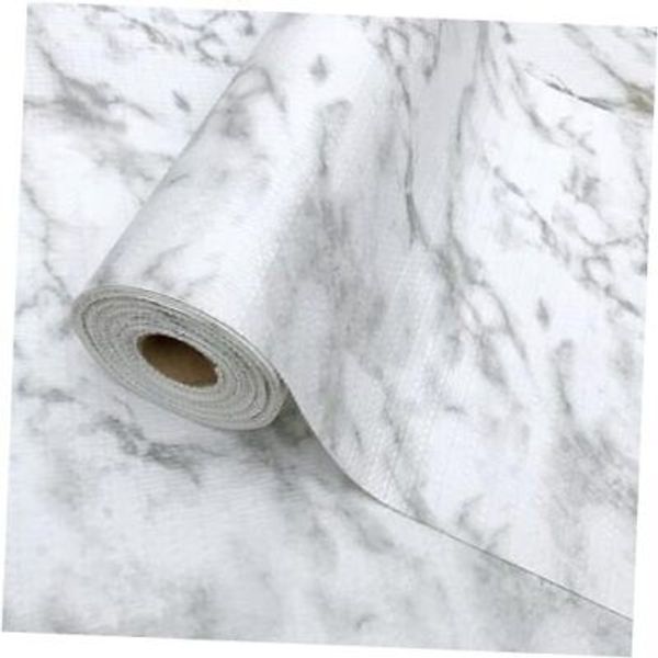 Shelf Drawer Liner for Kitchen Cabinet Non Slip Drawer 12 in x 20 FT Marble