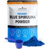 Lone Star Botanicals Blue Spirulina Powder USA Blue Spirulina Powder Powder 30g, 1 Pack, Basic