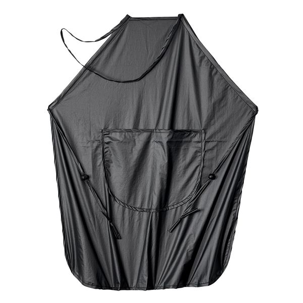 Comair 7000477 Colouring Apron Chrome Nylon 86 x 66 cm Anthracite