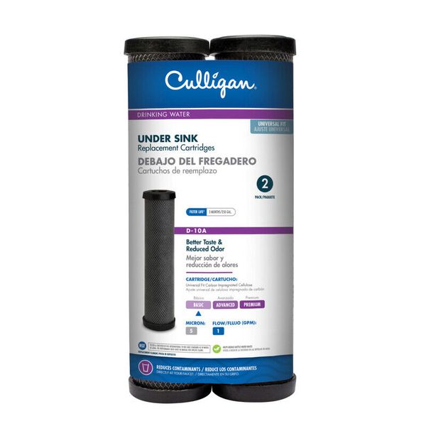 Culligan Under Sink Drinking Water Filter For Culligan US-600A & US-600