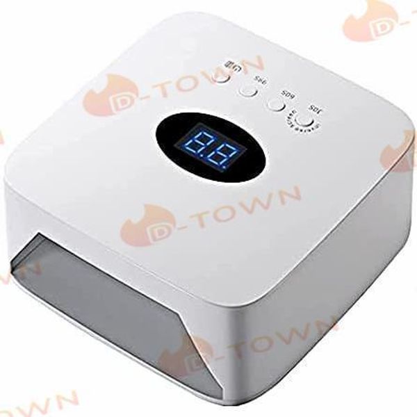 Nail Light 54W Cordless LED Nail Light Rechargeable Professional Nail Dryer Gel Nail Polish Nail Tools Salon Nail Drying Equipment