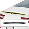 BOGAR TECH DESIGNS Rear Bumper Chrome Delete Overlay Compatible with Genesis G80 2021-2025, Gloss Black