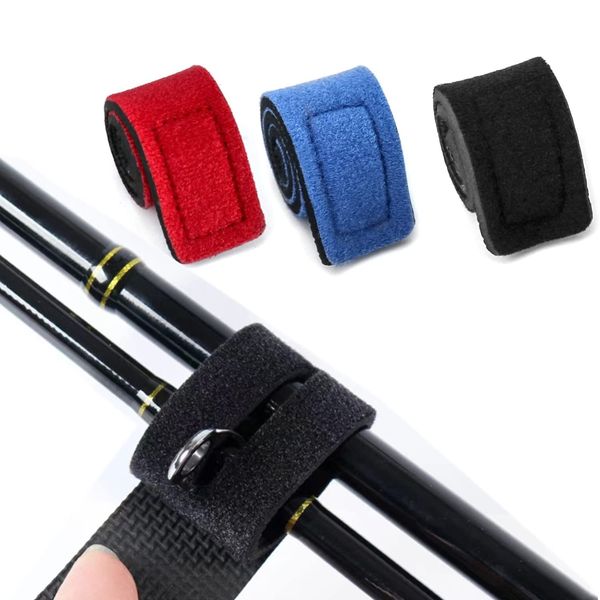 Fishing Rod Belt Elastic Bandage,6PCS Fishing Rod Belts Ties Fishing Rod Straps Fixed Straps Supplies Adjustable Fishing Stretchy Rod Bracket Magic Band Fixed Belt Fishing Tackle Tie Bag Accessories