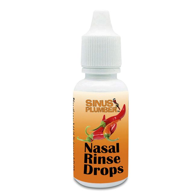 New Sinus Plumber Pepper Nasal Rinse Drops for All Nasal Rinse and Neti Pots