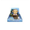 Solar Dancing Brown Monkey Sitting Bobble Toy Solar Powered