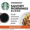 Starbucks Savory Mornings Blend Medium Roast Coffee, 12 oz. (340g)
