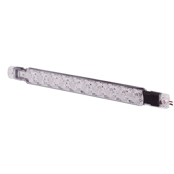 HELLA Rückleuchte - Strip Lamp - Anhänger Beleuchtung - LED - 12V - Anbau/geschraubt - ECE - Lichtscheibenfarbe: transparent - Kabel: 300mm - Stecker: offene Kabelenden - 2SB 980 887-011