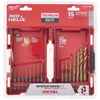 Milwaukee 48-89-4630 Kit TiN Shockwave (15-Piece Titanium)