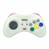 Retro-Bit 2.4 GHz Wireless Controller 8-Button Sega Saturn Genesis Mini White V2
