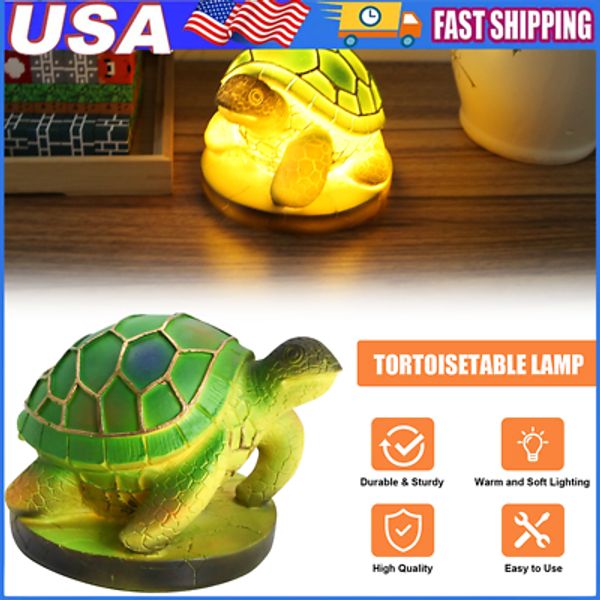 US3DTurtle Table Lamp Night Light Retro Desk Lamps Desktop decor-Christmas gifts