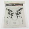 Olive-G Universal Motorcycle Motorcycle Tank Pad WHITE Anti-Scratch