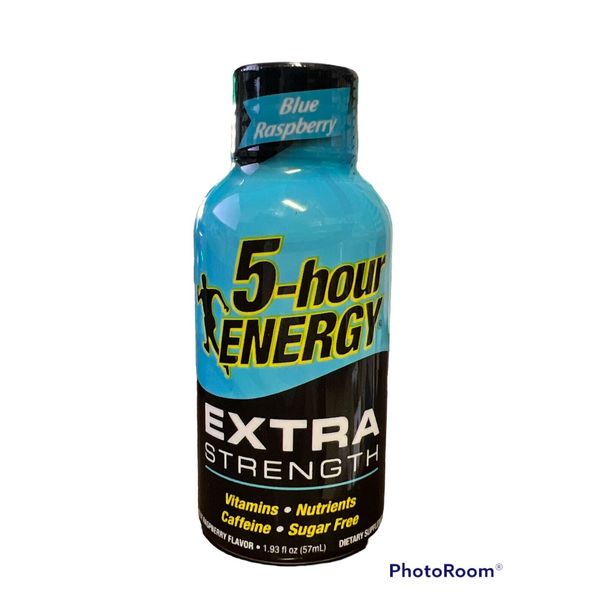 5-Hour Energy Extra Strength Blue Raspberry 1.93 fl. oz. (Pack of 12) Exp. 06/24