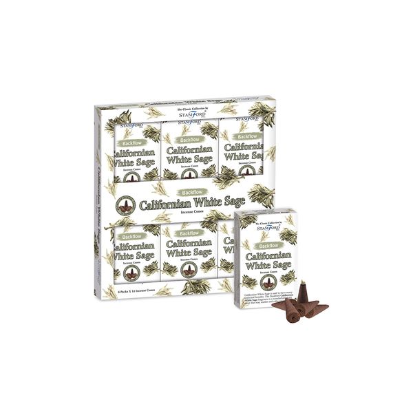Stamford Backflow Cones, Californian White Sage, One Size