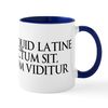 CafePress Latin Mug 11 oz (325 ml) Ceramic Coffee Mug