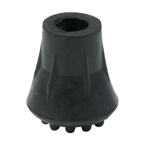 Qty: 4pcs - 12mm (1/2") Bell Shaped Studded Rubber Ferrules Walking Stick Tips C-Type by Lifeswonderful